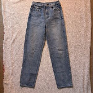 American Eagle Outfitters Light Blue Denim Jeans 6 Tall
